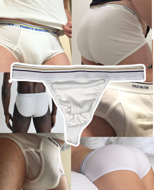 TIGHTY WHITEY THONG