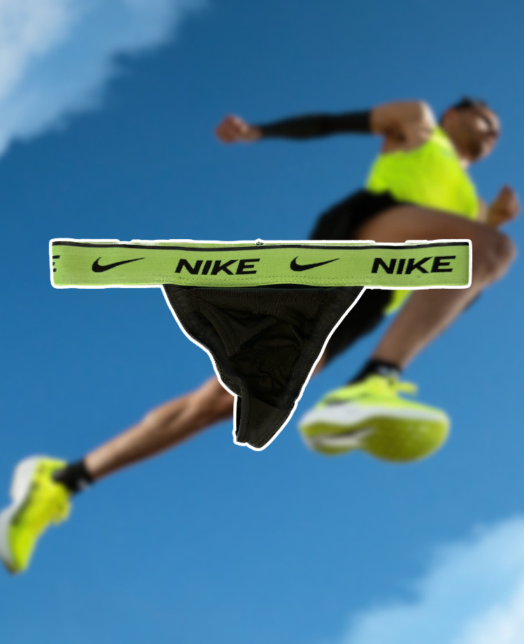 NIKE THONG - SMALL - NEON GREEN
