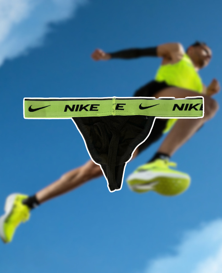 NIKE THONG - SMALL - NEON GREEN