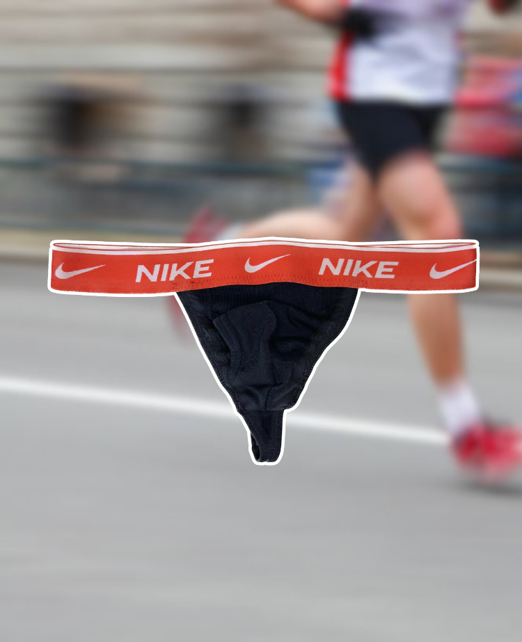 NIKE THONG - SMALL - RED