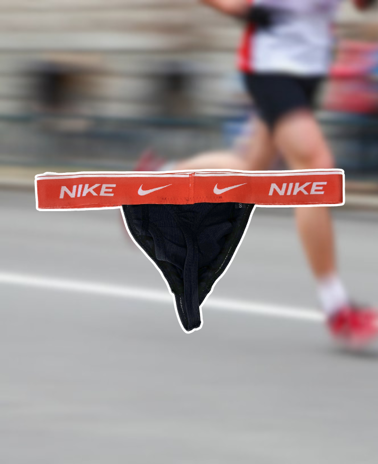 NIKE THONG - SMALL - RED