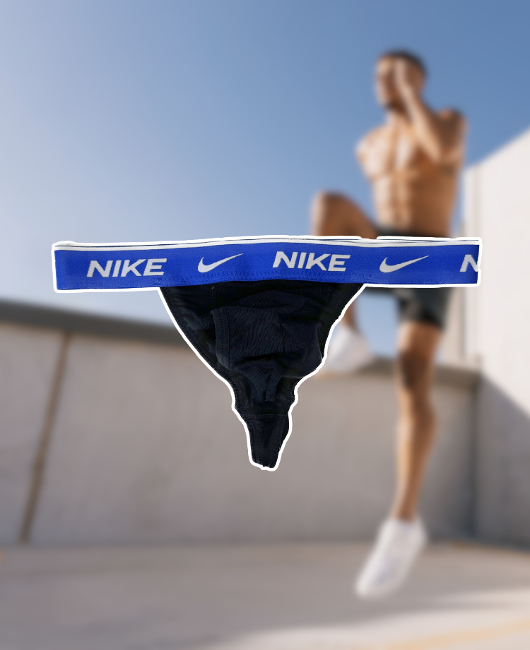 NIKE THONG - SMALL - BLUE