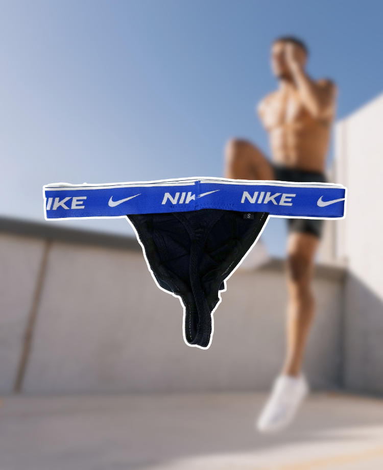 NIKE THONG - SMALL - BLUE