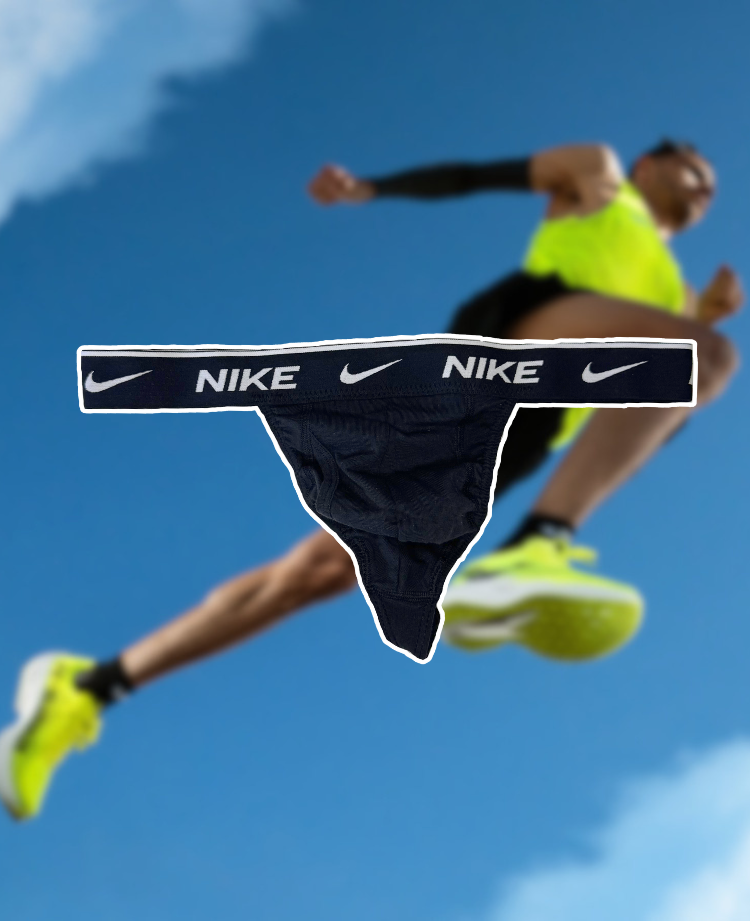 NIKE THONG - MEDIUM - BLACK