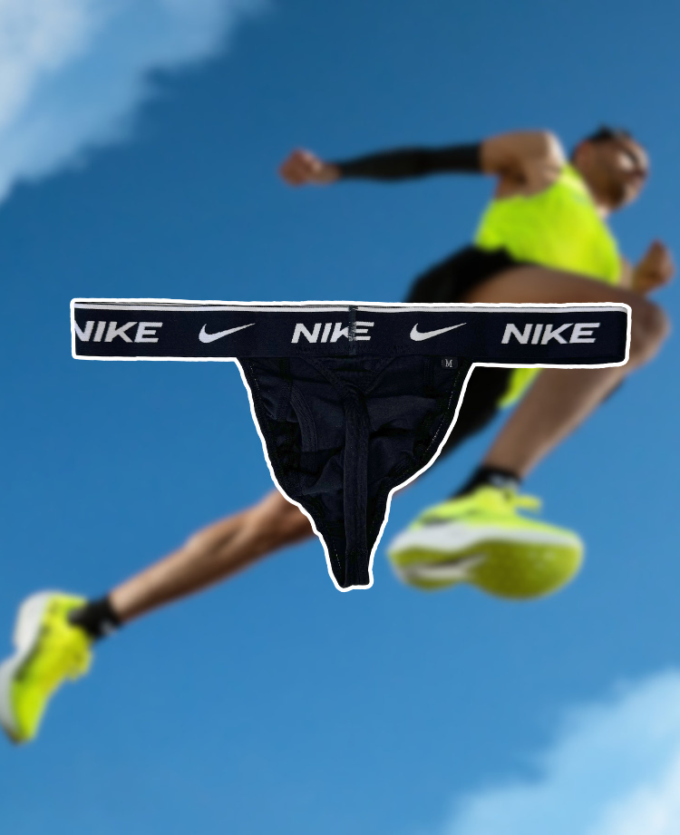 NIKE THONG - MEDIUM - BLACK