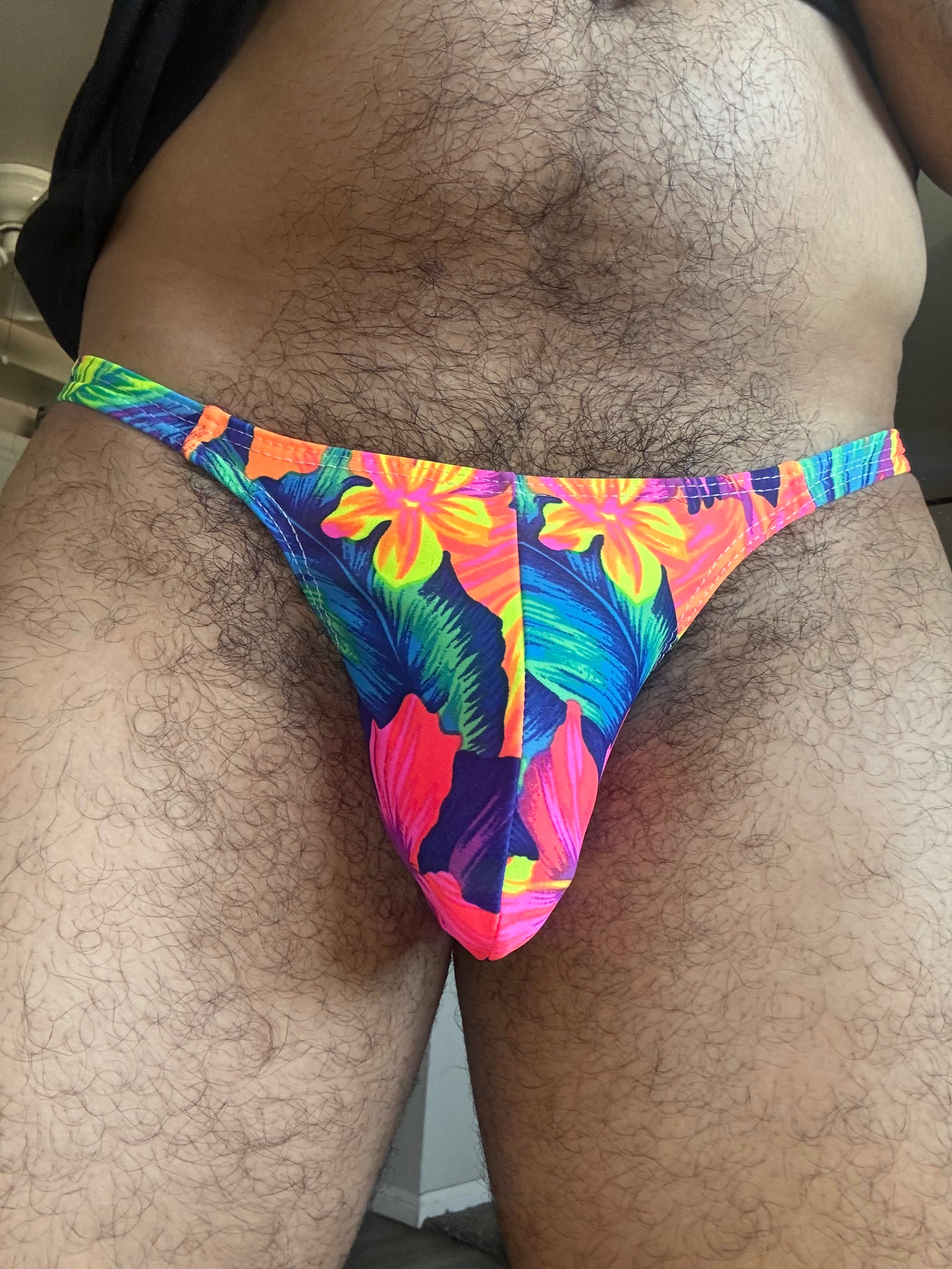 Electric Paradise Thong