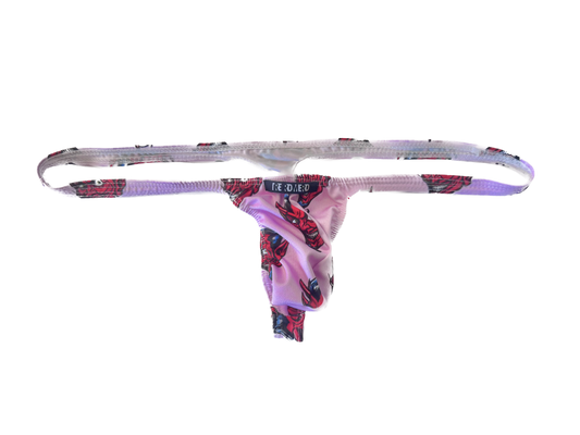 PINK DEVIL THONG