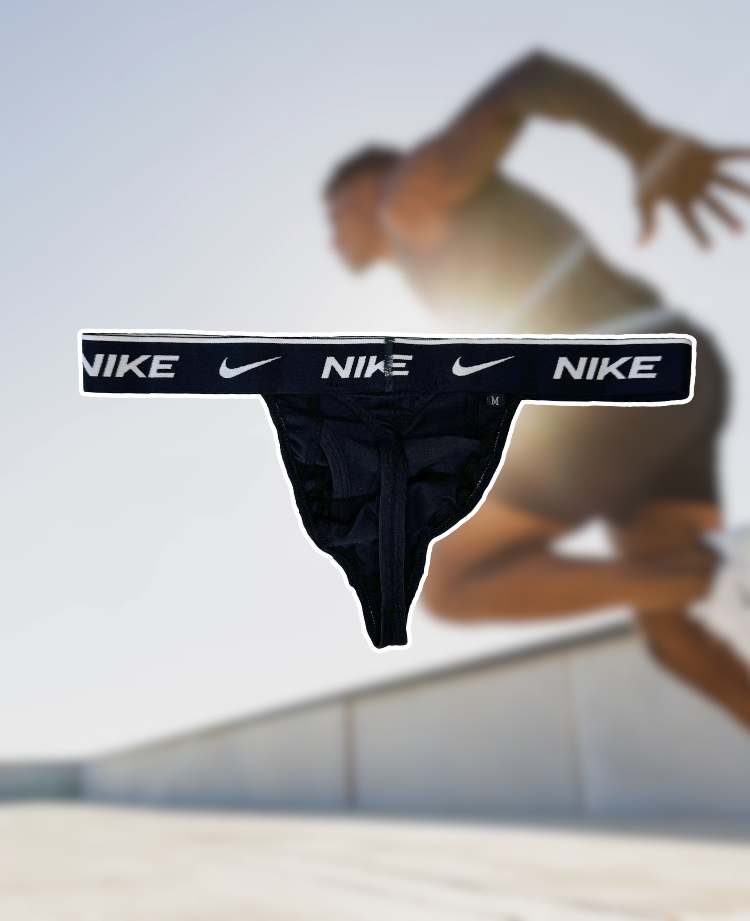 NIKE THONG - MEDIUM - BLACK