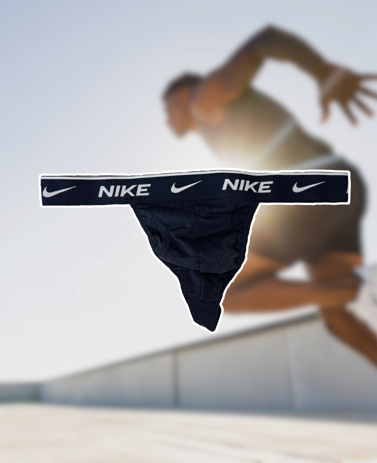 NIKE THONG - MEDIUM - BLACK